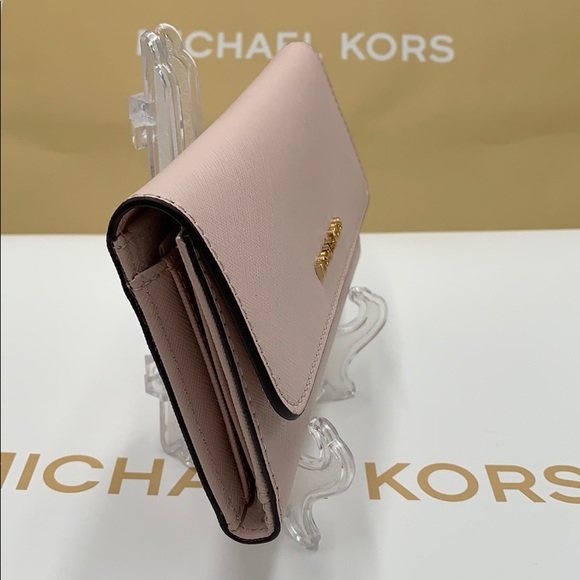 Michael Kors Jet Set Travel Lg Trifold Wallet - Picture 10 of 16